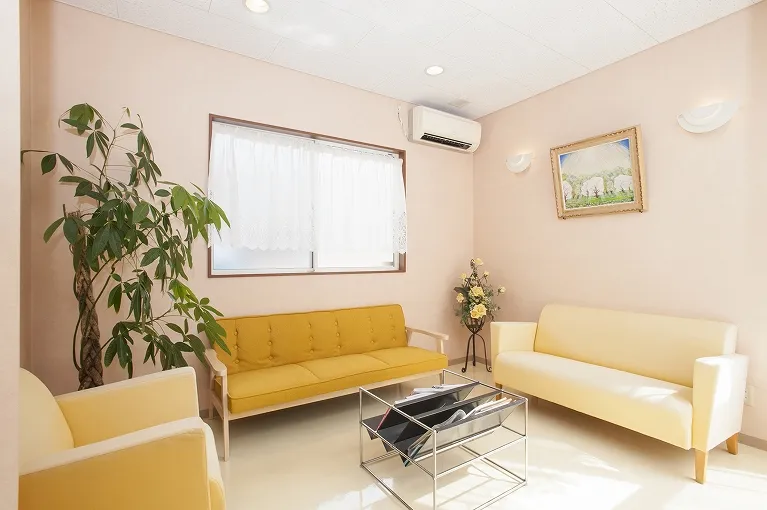 ゆったりとしたスペース