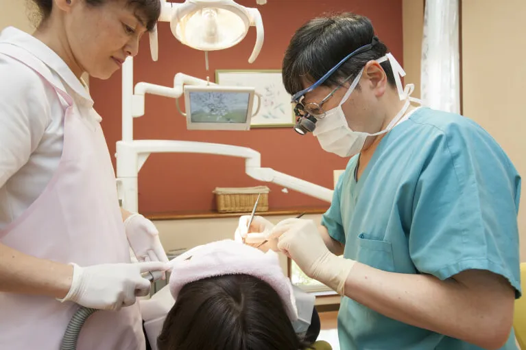 歯を“削る”のは必要な部分のみです